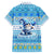 Merry Chrismukkah Family Matching Off Shoulder Maxi Dress and Hawaiian Shirt Jewish Christmas Gnomes and Menorahs - Wonder Print Shop