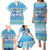 Merry Chrismukkah Family Matching Puletasi and Hawaiian Shirt Jewish Christmas Gnomes and Menorahs - Wonder Print Shop