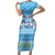 Merry Chrismukkah Family Matching Short Sleeve Bodycon Dress and Hawaiian Shirt Jewish Christmas Gnomes and Menorahs - Wonder Print Shop
