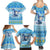 Merry Chrismukkah Family Matching Summer Maxi Dress and Hawaiian Shirt Jewish Christmas Gnomes and Menorahs - Wonder Print Shop