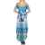 Merry Chrismukkah Family Matching Summer Maxi Dress and Hawaiian Shirt Jewish Christmas Gnomes and Menorahs - Wonder Print Shop