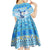Merry Chrismukkah Kid Short Sleeve Dress Jewish Christmas Gnomes and Menorahs - Wonder Print Shop
