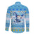 Merry Chrismukkah Long Sleeve Button Shirt Jewish Christmas Gnomes and Menorahs - Wonder Print Shop