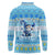 Merry Chrismukkah Long Sleeve Polo Shirt Jewish Christmas Gnomes and Menorahs - Wonder Print Shop