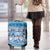 Merry Chrismukkah Luggage Cover Jewish Christmas Gnomes and Menorahs - Wonder Print Shop