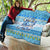 Merry Chrismukkah Quilt Jewish Christmas Gnomes and Menorahs - Wonder Print Shop