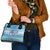 Merry Chrismukkah Shoulder Handbag Jewish Christmas Gnomes and Menorahs - Wonder Print Shop
