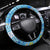 Merry Chrismukkah Steering Wheel Cover Jewish Christmas Gnomes and Menorahs - Wonder Print Shop