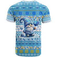 Merry Chrismukkah T Shirt Jewish Christmas Gnomes and Menorahs - Wonder Print Shop