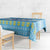 Merry Chrismukkah Tablecloth Jewish Christmas Gnomes and Menorahs - Wonder Print Shop
