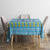 Merry Chrismukkah Tablecloth Jewish Christmas Gnomes and Menorahs - Wonder Print Shop