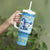 Merry Chrismukkah Tumbler With Handle Jewish Christmas Gnomes and Menorahs - Wonder Print Shop