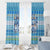 Merry Chrismukkah Window Curtain Jewish Christmas Gnomes and Menorahs - Wonder Print Shop