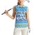Merry Chrismukkah Women Sleeveless Polo Shirt Jewish Christmas Gnomes and Menorahs - Wonder Print Shop