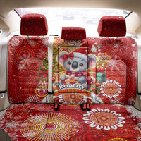 Koality Christmas Back Car Seat Cover Cute Aussie Koala Holiday - Wonder Print Shop