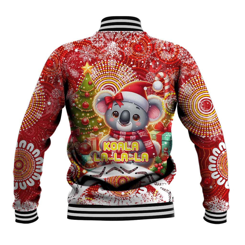 Koality Christmas Baseball Jacket Cute Aussie Koala Holiday - Wonder Print Shop
