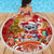 Koality Christmas Beach Blanket Cute Aussie Koala Holiday - Wonder Print Shop