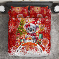 Koality Christmas Bedding Set Cute Aussie Koala Holiday - Wonder Print Shop