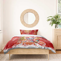 Koality Christmas Bedding Set Cute Aussie Koala Holiday - Wonder Print Shop