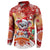 Koality Christmas Button Sweatshirt Cute Aussie Koala Holiday - Wonder Print Shop