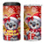 Koality Christmas 4 in 1 Can Cooler Tumbler Cute Aussie Koala Holiday - Wonder Print Shop