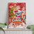 Koality Christmas Canvas Wall Art Cute Aussie Koala Holiday - Wonder Print Shop