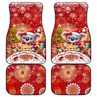 Koality Christmas Car Mats Cute Aussie Koala Holiday - Wonder Print Shop