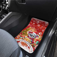 Koality Christmas Car Mats Cute Aussie Koala Holiday - Wonder Print Shop