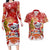 Koality Christmas Couples Matching Long Sleeve Bodycon Dress and Hawaiian Shirt Cute Aussie Koala Holiday - Wonder Print Shop