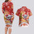 Koality Christmas Couples Matching Long Sleeve Bodycon Dress and Hawaiian Shirt Cute Aussie Koala Holiday - Wonder Print Shop