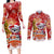 Koality Christmas Couples Matching Long Sleeve Bodycon Dress and Long Sleeve Button Shirt Cute Aussie Koala Holiday - Wonder Print Shop
