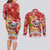 Koality Christmas Couples Matching Long Sleeve Bodycon Dress and Long Sleeve Button Shirt Cute Aussie Koala Holiday - Wonder Print Shop