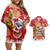 Koality Christmas Couples Matching Off Shoulder Short Dress and Hawaiian Shirt Cute Aussie Koala Holiday - Wonder Print Shop