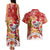 Koality Christmas Couples Matching Tank Maxi Dress and Hawaiian Shirt Cute Aussie Koala Holiday - Wonder Print Shop
