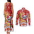 Koality Christmas Couples Matching Tank Maxi Dress and Long Sleeve Button Shirt Cute Aussie Koala Holiday - Wonder Print Shop
