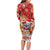 Koality Christmas Family Matching Long Sleeve Bodycon Dress and Hawaiian Shirt Cute Aussie Koala Holiday - Wonder Print Shop