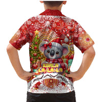 Koality Christmas Family Matching Mermaid Dress and Hawaiian Shirt Cute Aussie Koala Holiday - Wonder Print Shop