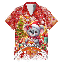 Koality Christmas Family Matching Mermaid Dress and Hawaiian Shirt Cute Aussie Koala Holiday - Wonder Print Shop