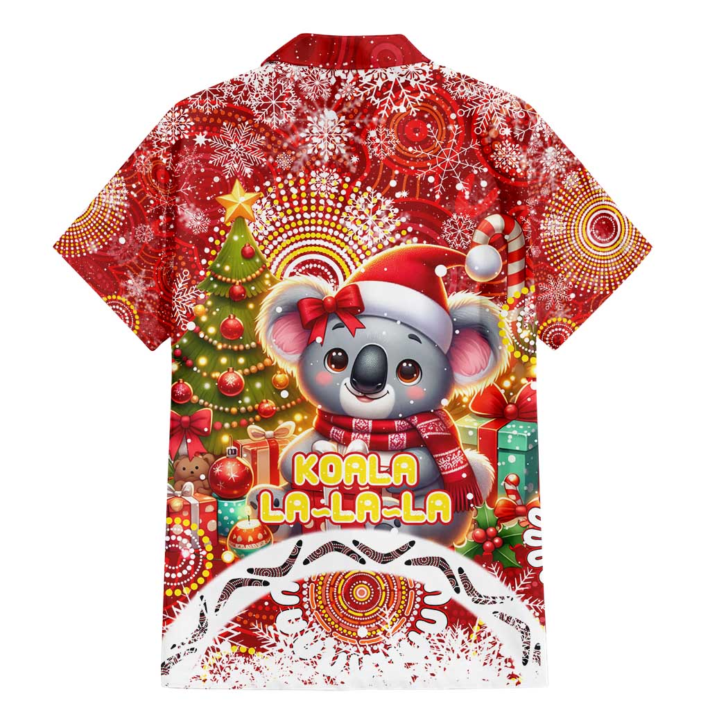 Koality Christmas Family Matching Mermaid Dress and Hawaiian Shirt Cute Aussie Koala Holiday - Wonder Print Shop