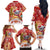 Koality Christmas Family Matching Off The Shoulder Long Sleeve Dress and Hawaiian Shirt Cute Aussie Koala Holiday - Wonder Print Shop