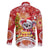Koality Christmas Family Matching Off The Shoulder Long Sleeve Dress and Hawaiian Shirt Cute Aussie Koala Holiday - Wonder Print Shop