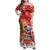 Koality Christmas Family Matching Off Shoulder Maxi Dress and Hawaiian Shirt Cute Aussie Koala Holiday - Wonder Print Shop