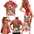 Koality Christmas Family Matching Short Sleeve Bodycon Dress and Hawaiian Shirt Cute Aussie Koala Holiday - Wonder Print Shop
