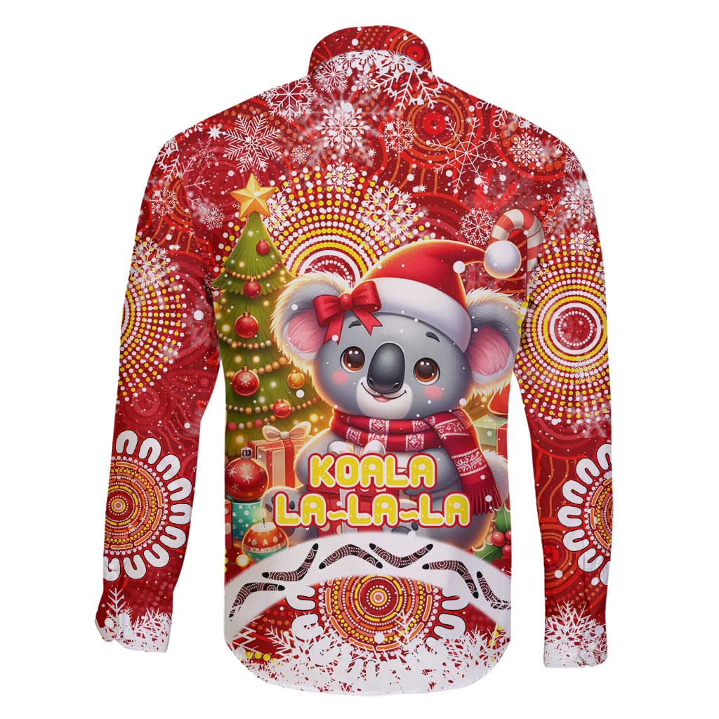 Koality Christmas Family Matching Tank Maxi Dress and Hawaiian Shirt Cute Aussie Koala Holiday - Wonder Print Shop