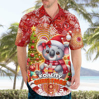 Koality Christmas Hawaiian Shirt Cute Aussie Koala Holiday - Wonder Print Shop