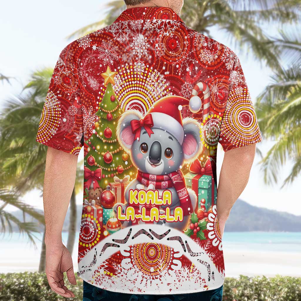 Koality Christmas Hawaiian Shirt Cute Aussie Koala Holiday - Wonder Print Shop