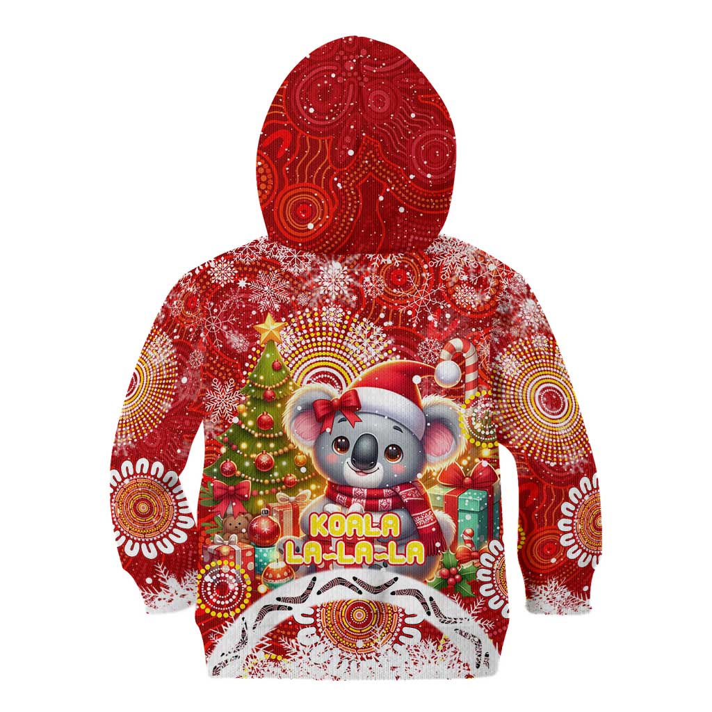 Koality Christmas Kid Hoodie Cute Aussie Koala Holiday - Wonder Print Shop