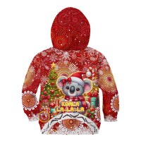 Koality Christmas Kid Hoodie Cute Aussie Koala Holiday - Wonder Print Shop