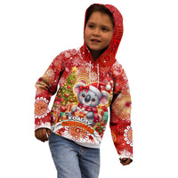 Koality Christmas Kid Hoodie Cute Aussie Koala Holiday - Wonder Print Shop