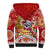 Koality Christmas Sherpa Hoodie Cute Aussie Koala Holiday - Wonder Print Shop